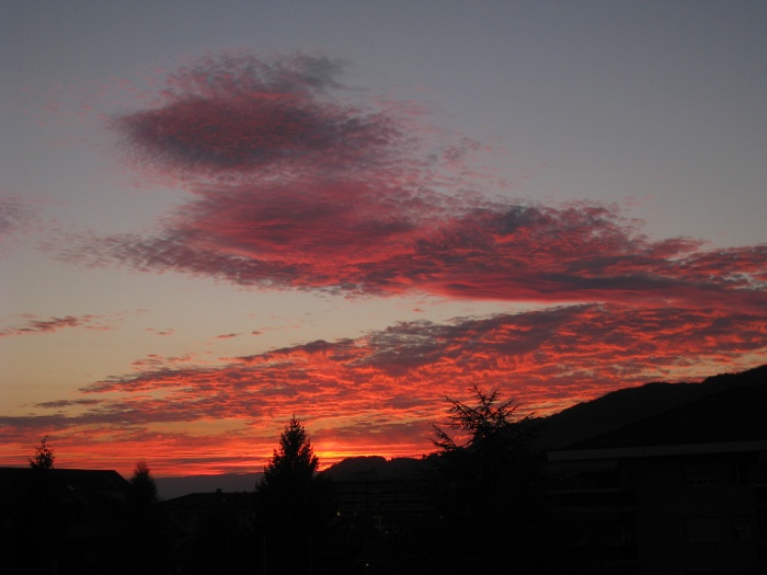 Ciel depuis balcon - 006